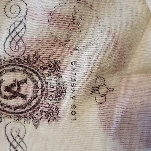 NWOT Christian Audigier Eagle V-neck Tee Shirt Men's 2XL Studs Embellished - Picture 7 of 7